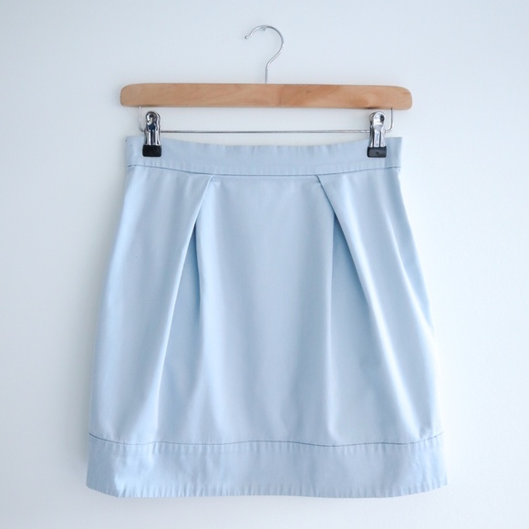 FCUK Business Mini Pencil Skirt - Baby Blue, XS - Picture 1 of 5